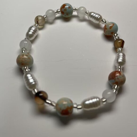Multicolor Bead Bracelet, Novel Derivative Bracelet - Picture 10 of 13